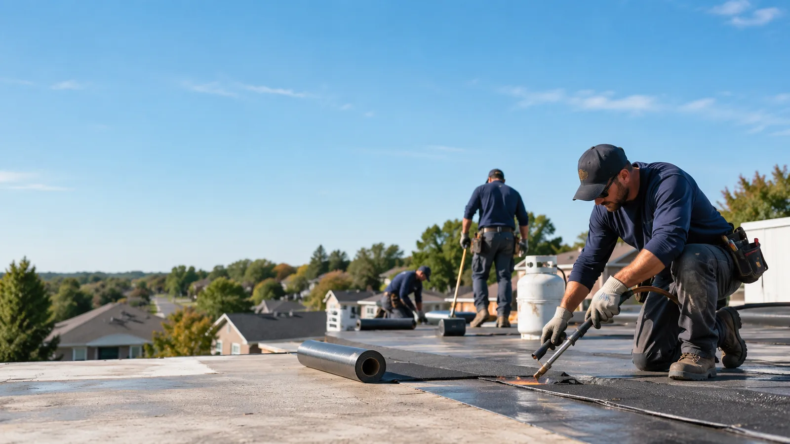 Flat Roof Leak Repair providers in Belpre, OH